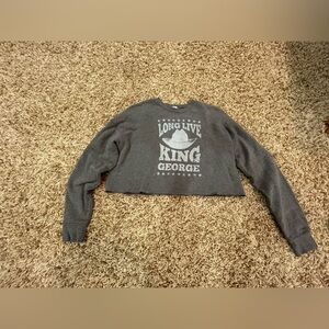 George Strait cropped sweater